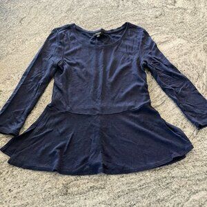 Peplum Shirt l Small